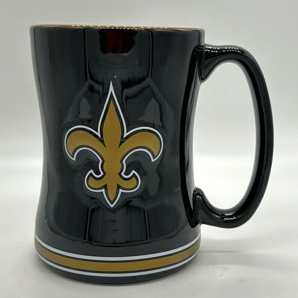 New Orleans Saints Stoneware Mug - Picture 1 of 8